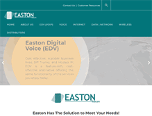 Tablet Screenshot of eastontel.com